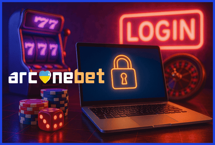 Passo a passo de registro e login na plataforma ARCANEBET